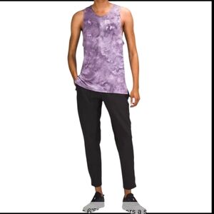 Men's Purple Sleeveless Shirt